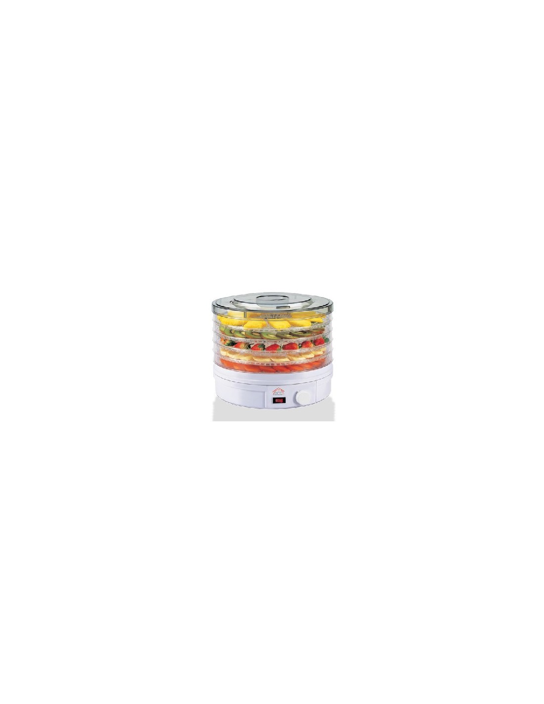 DCG Eltronic FD1078 disidratatore alimentare Trasparente Bianco 750 W 