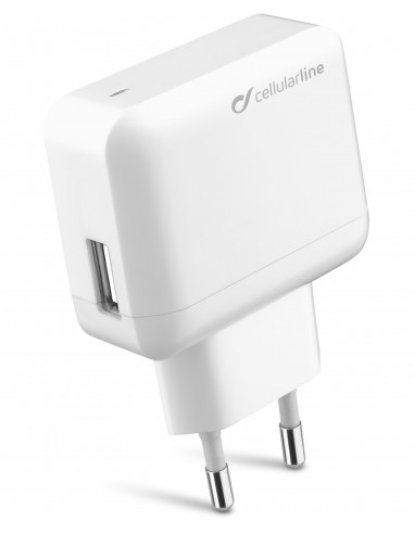 CARICABATTERIE: vendita online Cellularline USB Charger Ultra - Fast Charge Universale Caricabatterie veloce a 10W Bianco in ...