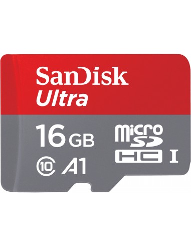 SCHEDE DI MEMORIA: vendita online SanDisk Ultra 16 GB MicroSDHC UHS-I Classe 10 in offerta