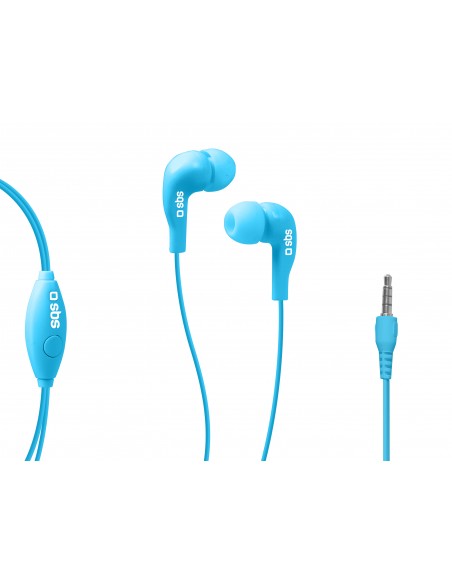 AURICOLARI E VIVAVOCE: vendita online SBS Auricolari filo stereo in-ear Studio Mix 10, jack 3,5 mm con microfono e tasto alla...
