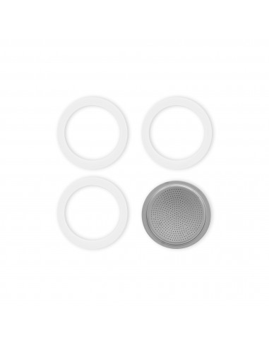 ACCESSORI VARI: vendita online Bialetti set filtro e 3 guarnizioni per Moka 6 tazze in offerta