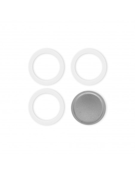 ACCESSORI VARI: vendita online Bialetti set filtro e 3 guarnizioni per Moka 6 tazze in offerta