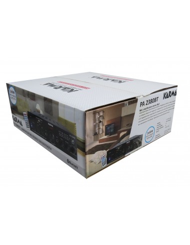 AMPLIFICATORI: vendita online Karma Italiana PA 2380BT amplificatore audio 4.0 canali Casa Nero in offerta