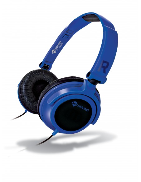 CUFFIE HI-FI: vendita online MySound Speak Smart Fluo Auricolare Cablato A Padiglione Musica e Chiamate Nero, Blu in offerta