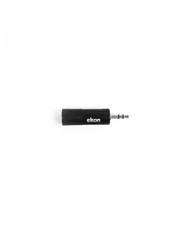 SUPPORTI E ACCESSORI HI-FI: vendita online Ekon ECAJACK63F35M adattatore per inversione del genere dei cavi 3.5 mm 6,3 mm Ner...