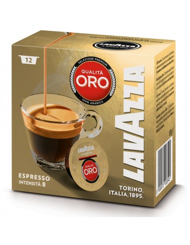 CAPSULE CAFFE': vendita online Lavazza B Conf 12 capsule caffe Qualita Oro in offerta