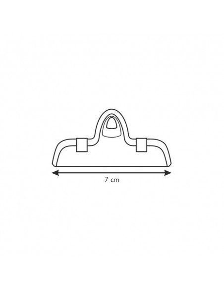 ACCESSORI VARI: vendita online Tescoma Clip per Sacchetti 7 Cm - 4 Pz Presto in offerta