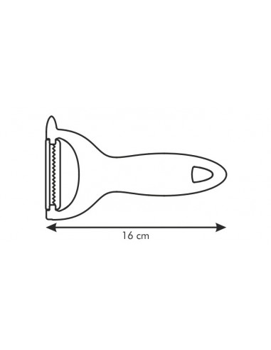 ACCESSORI PER LA TAVOLA: vendita online Tescoma Sbucciatore decoratore julienne PRESTO Expert in offerta