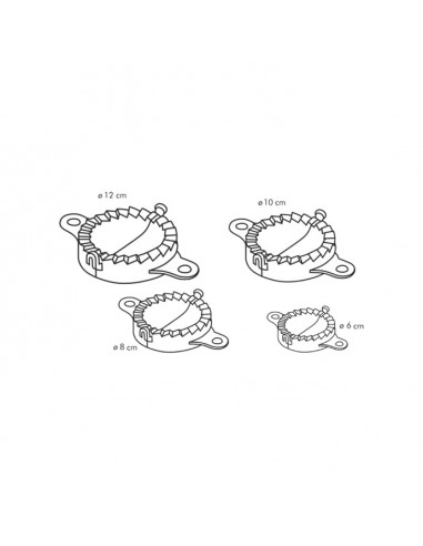 ACCESSORI PER LA TAVOLA: vendita online Tescoma Forme per ravioli, 4 pz delicia in offerta