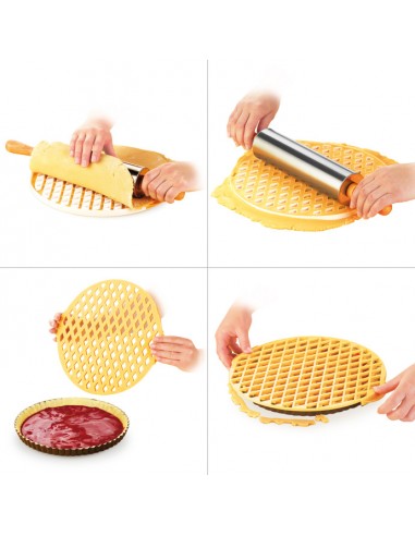 ACCESSORI PER LA TAVOLA: vendita online Tescoma Reticolo tagliapasta per crostata ø 30 cm DELÍCIA in offerta