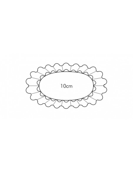 ACCESSORI PER LA TAVOLA: vendita online Tescoma Set 6 stampi ovali per tartellette delicia in offerta