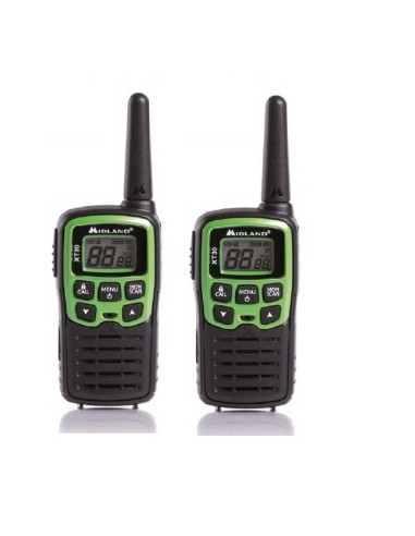 WALKIE TALKIE: vendita online Midland XT10 ricetrasmittente 16 canali 446.00625 - 446.09375 MHz Nero, Rosso in offerta