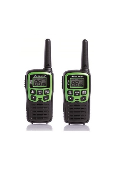 WALKIE TALKIE: vendita online Midland XT10 ricetrasmittente 16 canali 446.00625 - 446.09375 MHz Nero, Rosso in offerta