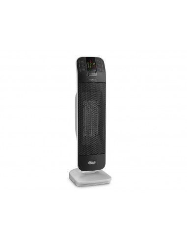 TERMOVENTILATORI: vendita online De’Longhi HFX65V20 Interno Nero, Bianco 2000 W Riscaldatore ambiente elettrico con ventilato...