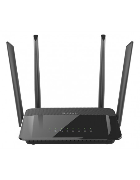 MODEM ROUTER: vendita online D-Link AC1200 Dual Band router wireless Gigabit Ethernet Dual-band (2.4 GHz/5 GHz) 4G Nero in of...