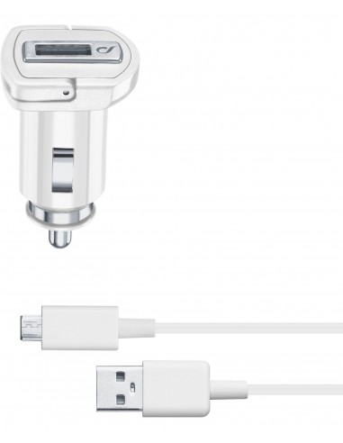 CARICABATTERIE: vendita online Cellularline USB Car Charger Kit 5W - Micro USB - Samsung in offerta