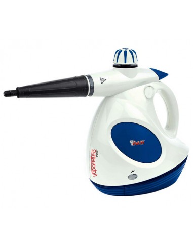 PULITORI A VAPORE: vendita online Polti Vaporetto First Pulitore a vapore portatile 0,2 L 1000 W Blu, Bianco in offerta