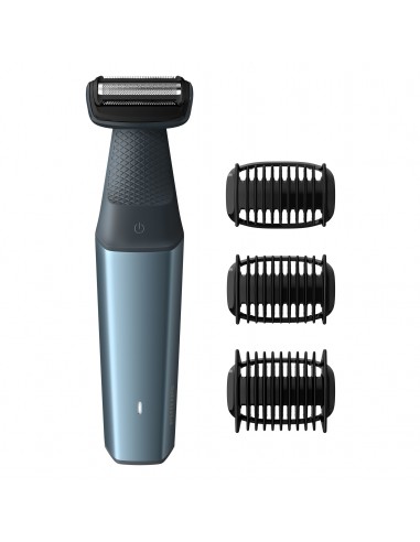 EPILATORI E DEPILATORI: vendita online Philips BODYGROOM Series 3000 Rasoio delicato Bodygroom utilizzabile sotto la doccia i...
