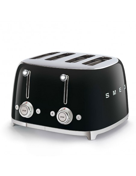TOSTAPANE: vendita online Smeg TSF03BLEU tostapane 4 fetta/e Nero 2000 W in offerta