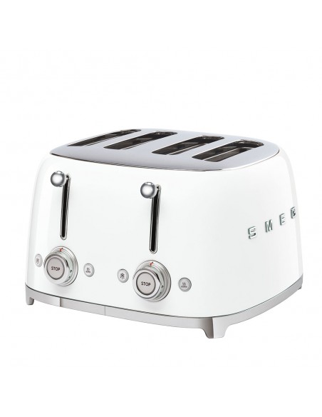 TOSTAPANE: vendita online Smeg TSF03WHEU tostapane 4 fetta/e 2000 W Bianco in offerta