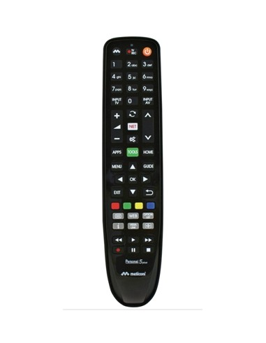 TELECOMANDI: vendita online Meliconi Gumbody Personal 6 plus telecomando IR Wireless TV Pulsanti in offerta