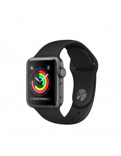 Apple Watch Series 3 GPS, 38mm in alluminio grigio siderale con cin