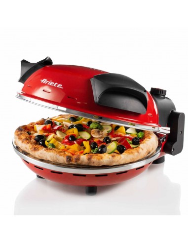 FORNETTI ELETTRICI: vendita online Ariete 909/10 Pizza in 4’ Minuti, Forno per pizza, 1200 W, 5 livelli di cottura, Temperatu...