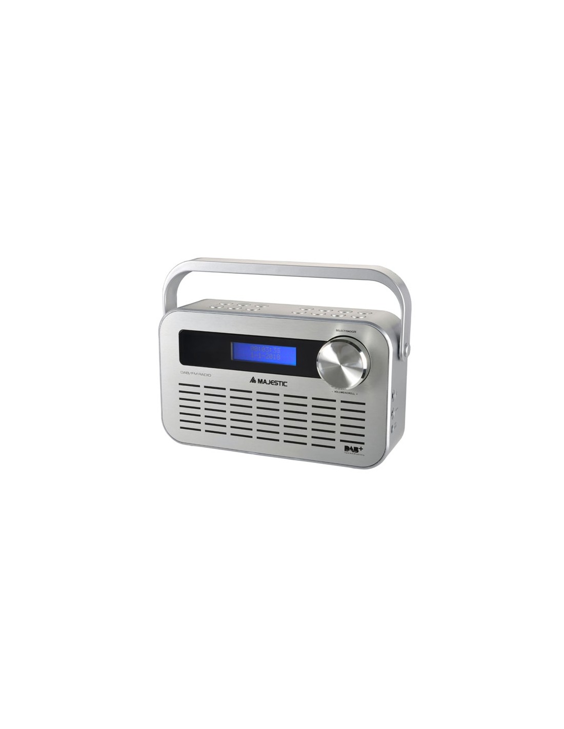 New Majestic DAB-843W radio Portatile Digitale Argento in offerta s