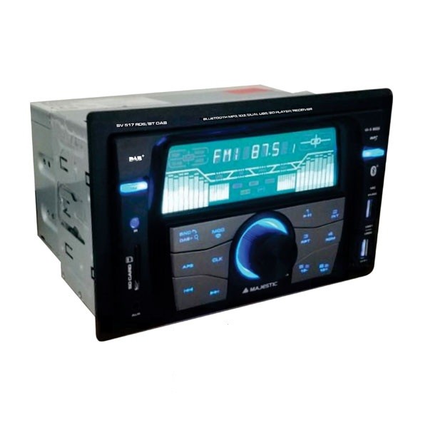 MAJESTIC SV-517 RDS AUTORADIO 2 DIN DAB BTH - Foto 1 di 1