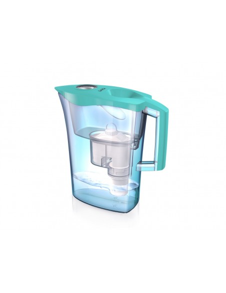 CARAFFE FILTRANTI: vendita online Laica UFSBE02 Filtraggio acqua Filtro d'acqua manuale 3 L Trasparente, Turchese in offerta