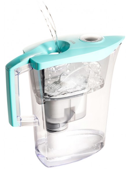 CARAFFE FILTRANTI: vendita online Laica UFSBE02 Filtraggio acqua Filtro d'acqua manuale 3 L Trasparente, Turchese in offerta