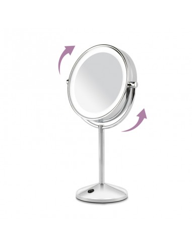 SPECCHI COSMETICI: vendita online BABYLISS 9436E SPECCHIO A LED CROMATO C/ILLUMINAZ. CIRCOLARE DIFFUSA in offerta