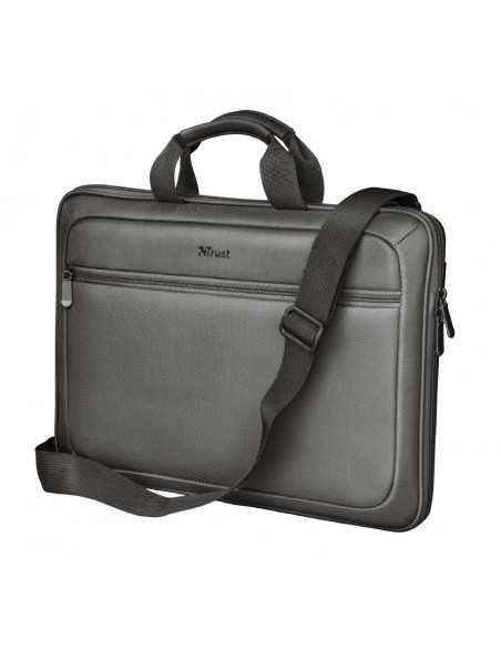 BORSE E ZAINI: vendita online Trust York borsa per notebook 39,6 cm (15.6") Custodia a tasca Nero, Grigio in offerta