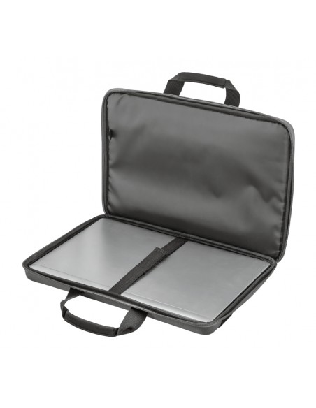 BORSE E ZAINI: vendita online Trust York borsa per notebook 39,6 cm (15.6") Custodia a tasca Nero, Grigio in offerta