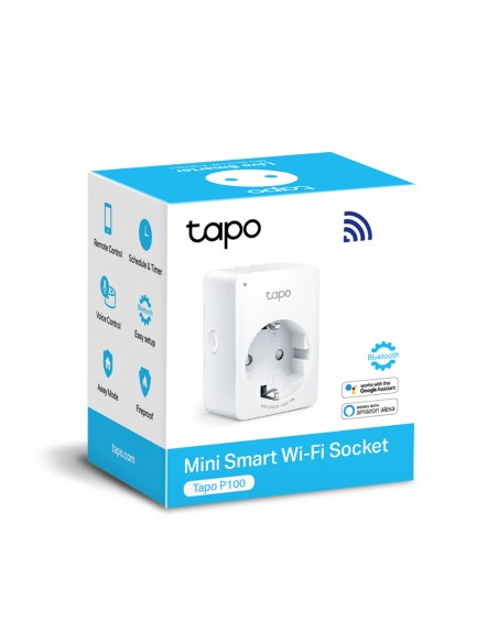 PRESA ELETTRICA WIFI: vendita online TP-Link Tapo P100 presa intelligente 2300 W Bianco in offerta