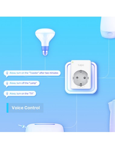 PRESA ELETTRICA WIFI: vendita online TP-Link Tapo P100 presa intelligente 2300 W Bianco in offerta