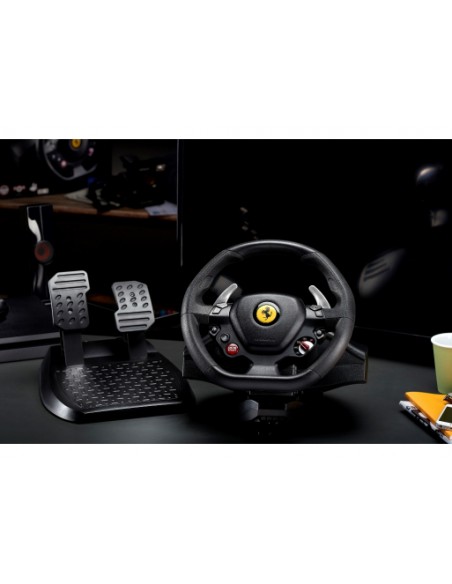 ACCESSORI PS4: vendita online Thrustmaster T80 Ferrari 488 GTB Edition Nero Sterzo + Pedali Digitale PlayStation 4 in offerta