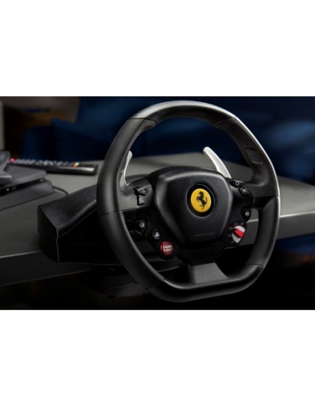 ACCESSORI PS4: vendita online Thrustmaster T80 Ferrari 488 GTB Edition Nero Sterzo + Pedali Digitale PlayStation 4 in offerta