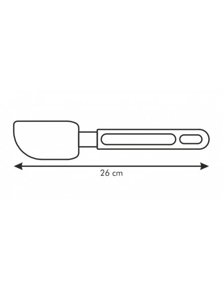 ACCESSORI PER LA TAVOLA: vendita online Tescoma Spatola in silicone DELICIA in offerta