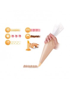 ACCESSORI PER LA TAVOLA: vendita online Tescoma Sac à poche 30 cm 10 pz, 6 beccucci delicia in offerta