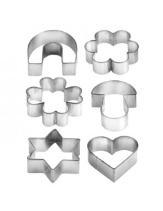 ACCESSORI PER LA TAVOLA: vendita online Tescoma Set 6 tagliabiscotti in anello delicia in offerta