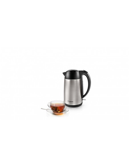 VAPORIERE: vendita online Bosch TWK3P420 bollitore elettrico 1,7 L 2400 W Nero, Stainless steel in offerta