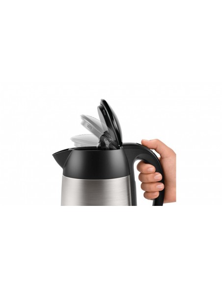 VAPORIERE: vendita online Bosch TWK3P420 bollitore elettrico 1,7 L 2400 W Nero, Stainless steel in offerta