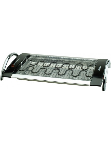 BARBECUE: vendita online Ariete 732 Churrasco Grill, Barbecue elettrico, 2000 W, Doppia Griglia in acciaio cromato, Regolazio...