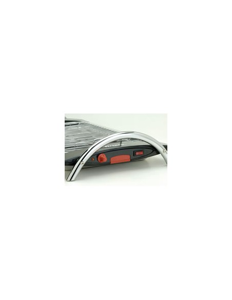 BARBECUE: vendita online Ariete 732 Churrasco Grill, Barbecue elettrico, 2000 W, Doppia Griglia in acciaio cromato, Regolazio...