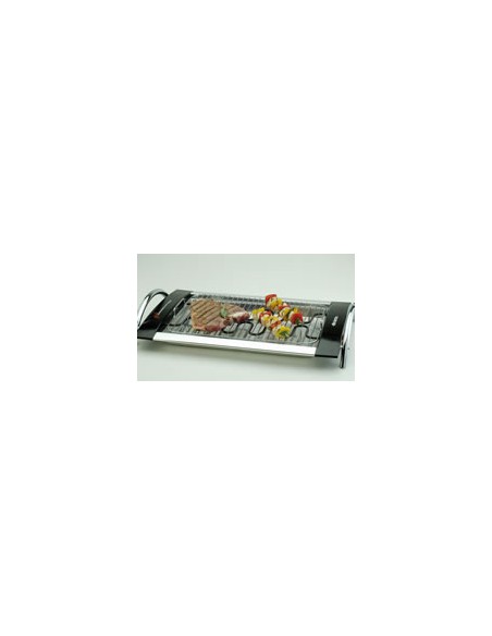BARBECUE: vendita online Ariete 732 Churrasco Grill, Barbecue elettrico, 2000 W, Doppia Griglia in acciaio cromato, Regolazio...