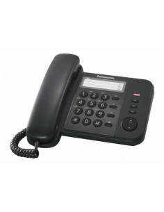 TELEFONI CON FILO: vendita online Panasonic KX-TS520EX1B telefono Telefono analogico Identificatore di chiamata Nero in offerta
