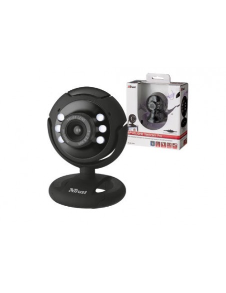WEB CAM: vendita online Trust SpotLight Pro webcam 1,3 MP 640 x 480 Pixel USB 2.0 Nero in offerta