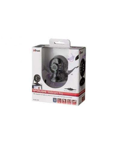 WEB CAM: vendita online Trust SpotLight Pro webcam 1,3 MP 640 x 480 Pixel USB 2.0 Nero in offerta