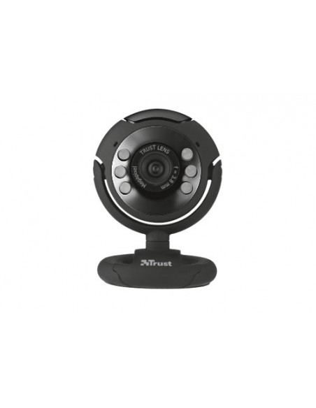 WEB CAM: vendita online Trust SpotLight Pro webcam 1,3 MP 640 x 480 Pixel USB 2.0 Nero in offerta